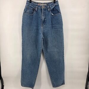 UNIONBAY Women 13 Jeans Medium Wash High Waisted Mom Fit Denim Pants Vintage
